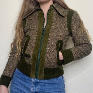 Vintage 1970s Tweed Jacket